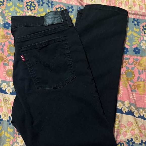 Levi's Black Ankle Jeans - Picture 3 of 4